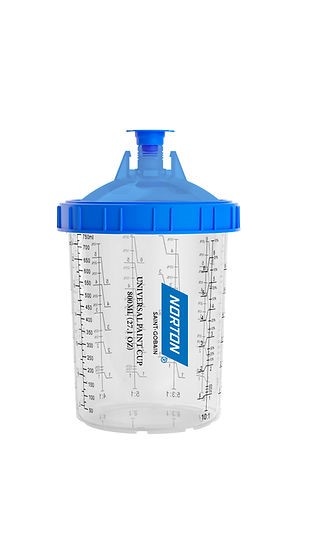 Kit UNIVERSAL PAINT SYSTEM,  Norton, filtru 125 microni, 800ml