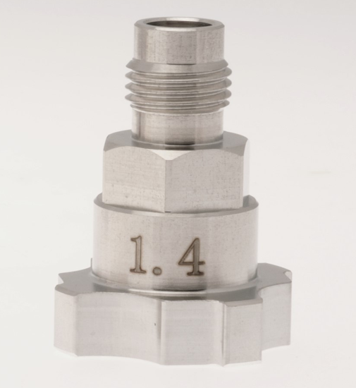 Adaptor UPC 43A, 1/4X19 filet exterior pt. IWATA, Norton