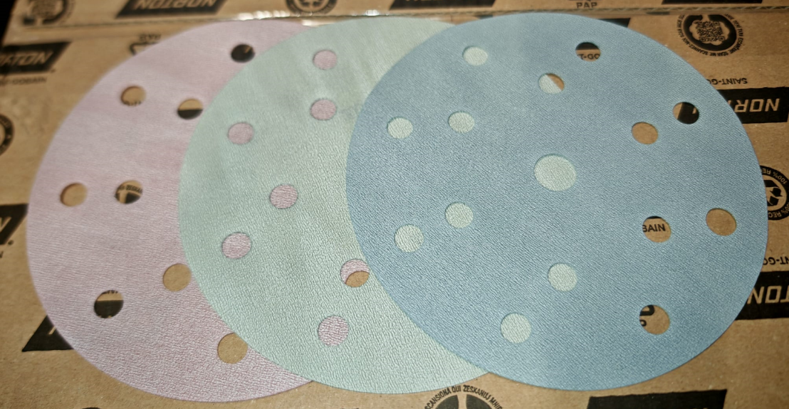 Discuri abrazive superflexibile film Q775, Norton, P2000