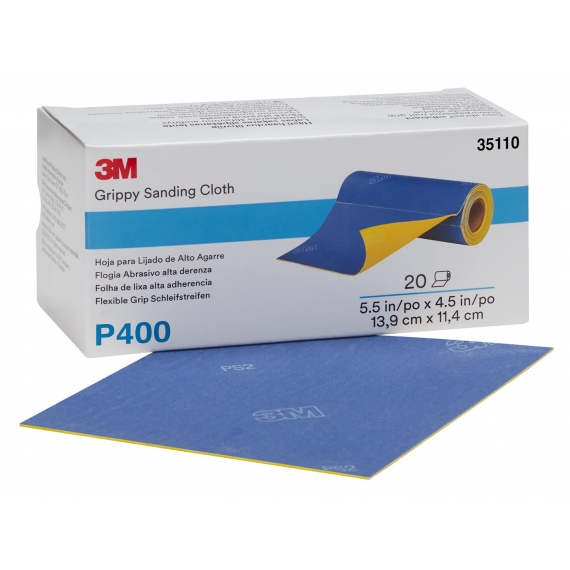 3M  Coli abrazive pe suport aderent , 139 mm x 114 mm, P2000